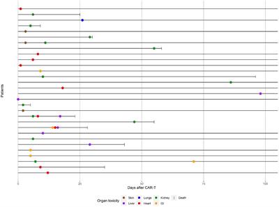 Organ complications after CD19 CAR T-cell therapy for large B cell lymphoma: a retrospective study from the EBMT transplant complications and lymphoma working party